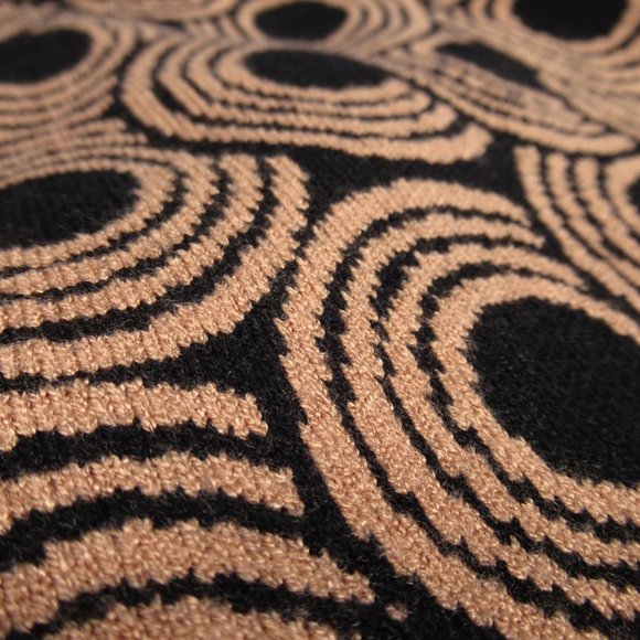 Anthropologie The Carys Mock-Neck Sweater by Maeve Black Circle Motif XL - Picture 5 of 9